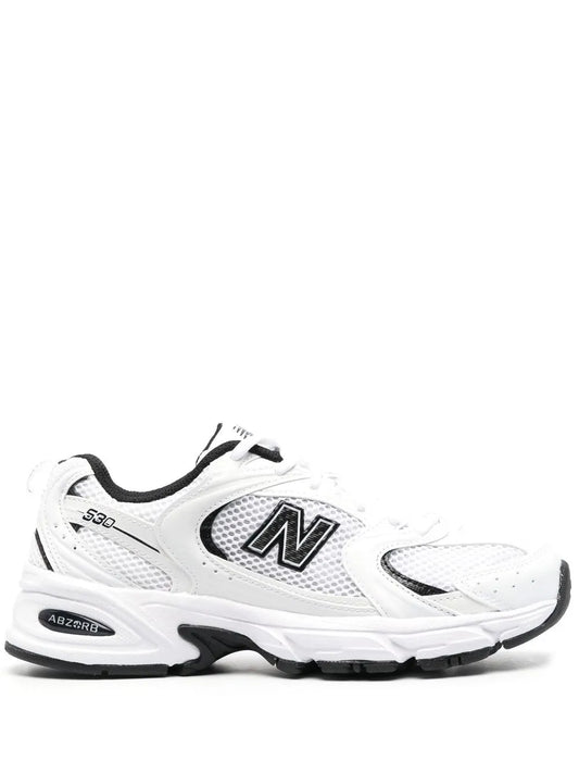 New Balance logo-patch low-top